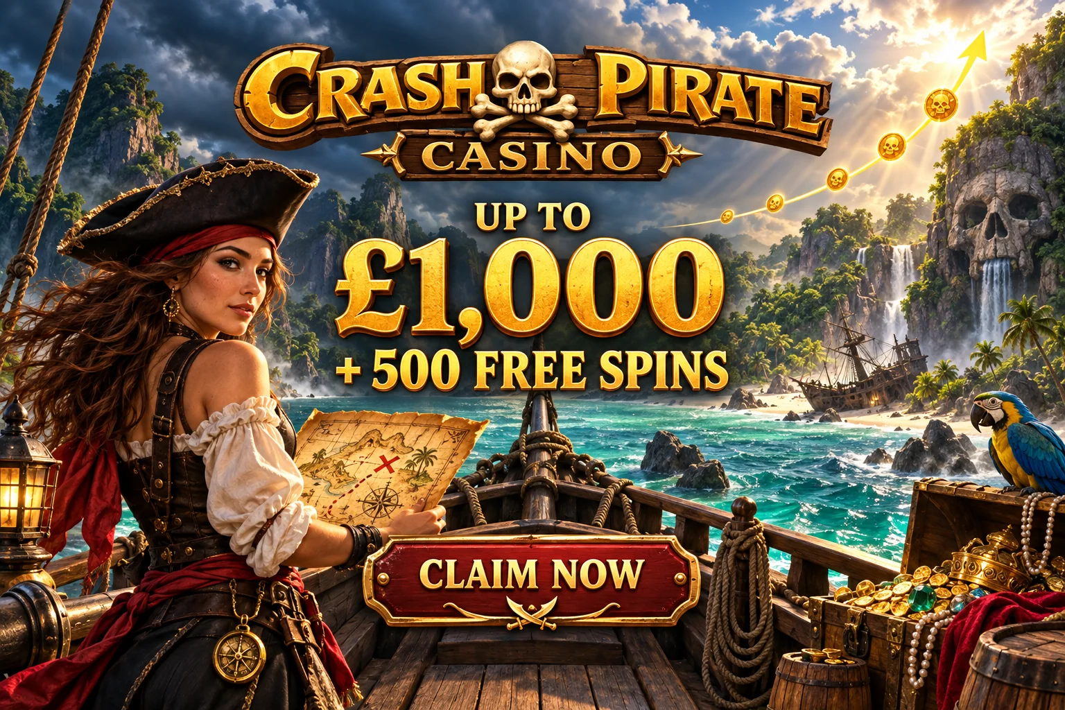 Crashpirate casino promotion